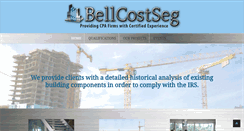 Desktop Screenshot of bellcostseg.com